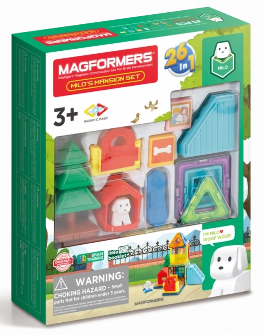 Magformers regno del cucciolo mini 33 pezzi