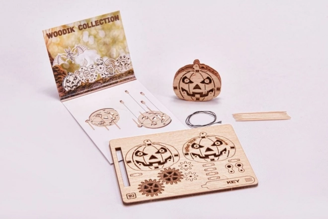 Puzzle meccanico zucca di WoodTrick