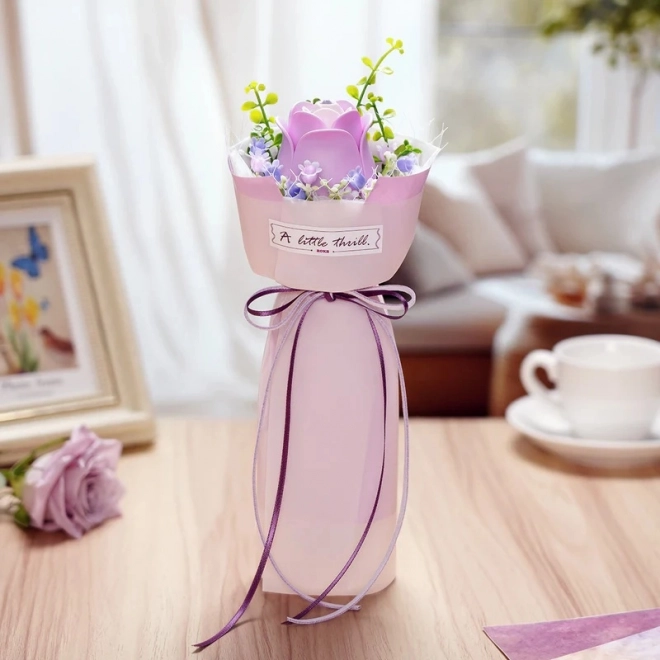 Puzzle 3D Rosa Viola