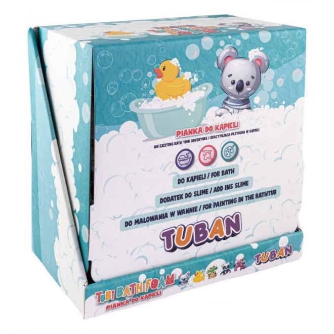 Pianka da bagno colorata Tubi