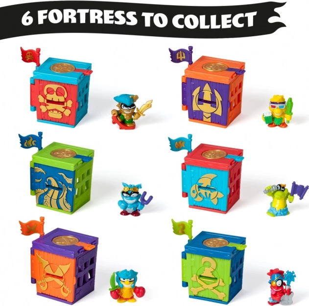 Figura Pirata Fortezza del Tesoro d'Oro