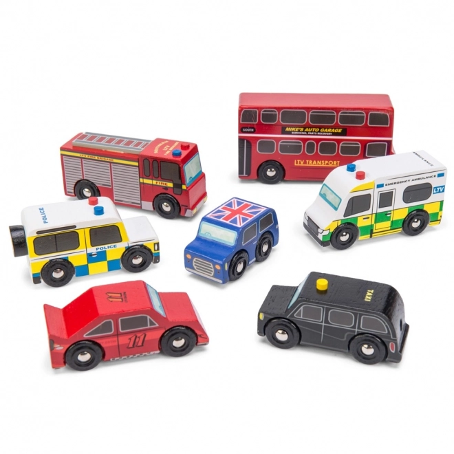 Set di Veicoli in Legno di Londra Le Toy Van