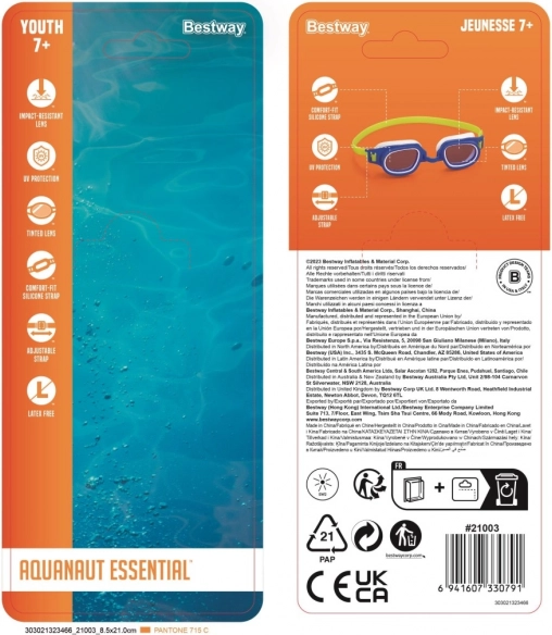 Occhialini da nuoto Aquanaut per bambini