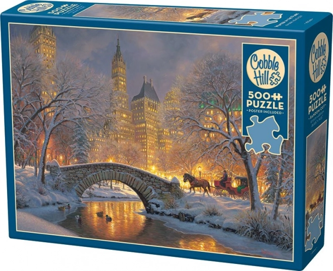 Puzzle Inverno nel parco 500 pezzi