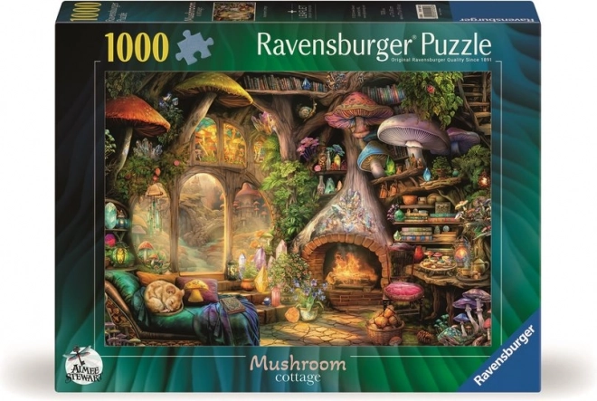 Puzzle casetta di funghi 1000 pezzi