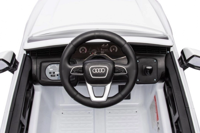 Auto elettrico AUDI Q7 bianco