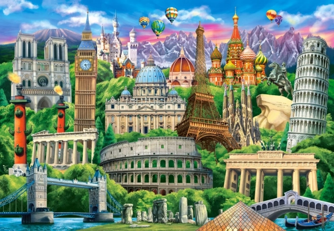 Puzzle Architettura 1000 Pezzi