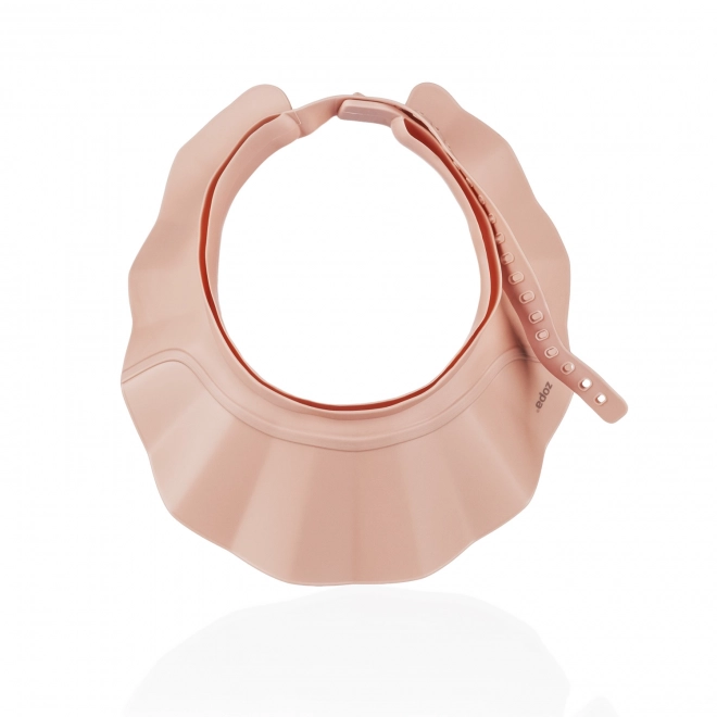 Visiera da bagno in silicone, rosa