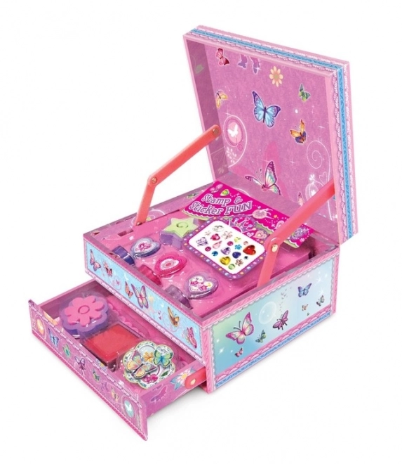 Set di timbri Pecoware - Farfalle