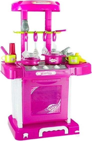 Struttura pieghevole 2‑in‑1 – cucina e valigetta