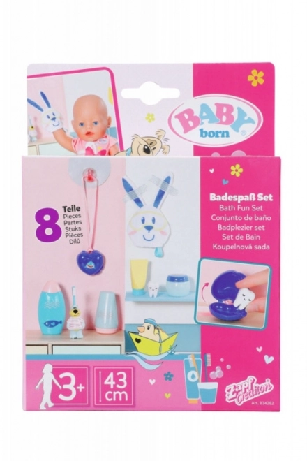 Set da bagno e spazzolino per bambole BABY born