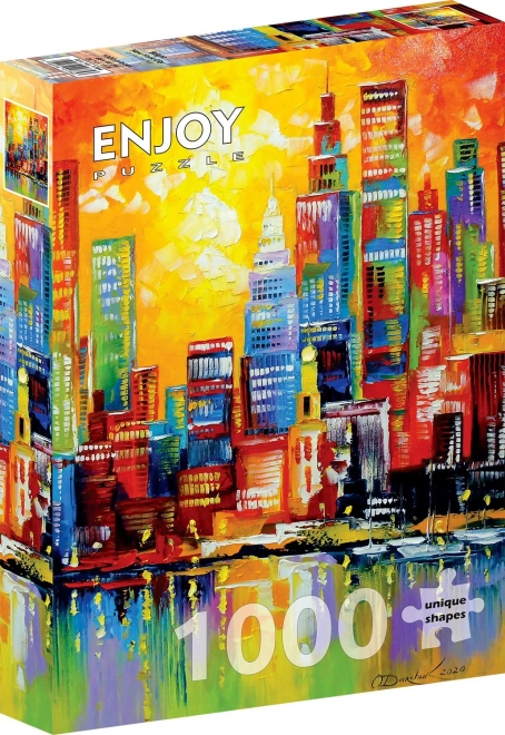 Puzzle Enjoy Splendente New York 1000 pezzi