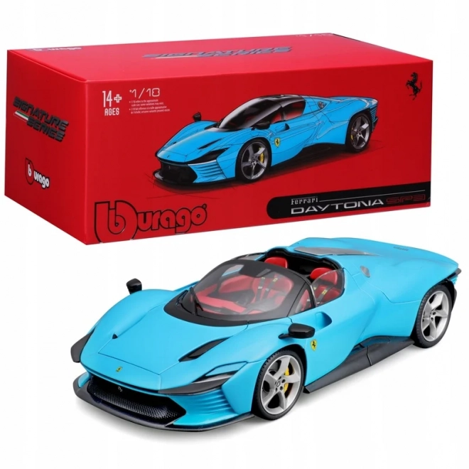 Modellino Ferrari Daytona SP3 Blu in scala 1:43