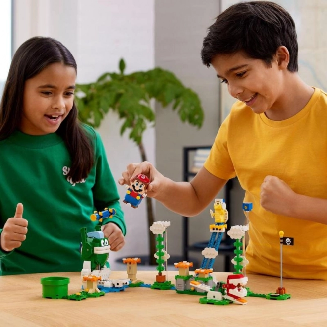 Sfida del grande Spike sulle nuvole set di espansione LEGO Super Mario