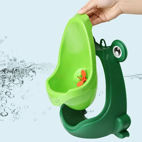 Pisuar da parete per bambini a forma di rana