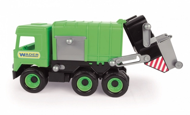 Camion dei rifiuti verde Middle Truck