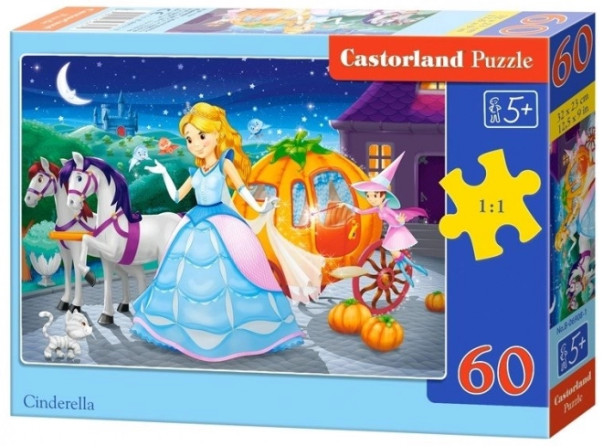 Puzzle 60 pezzi Cenerentola