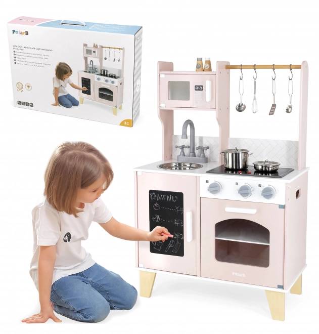 Cucina gioco in legno con suoni e luci Viga PolarB