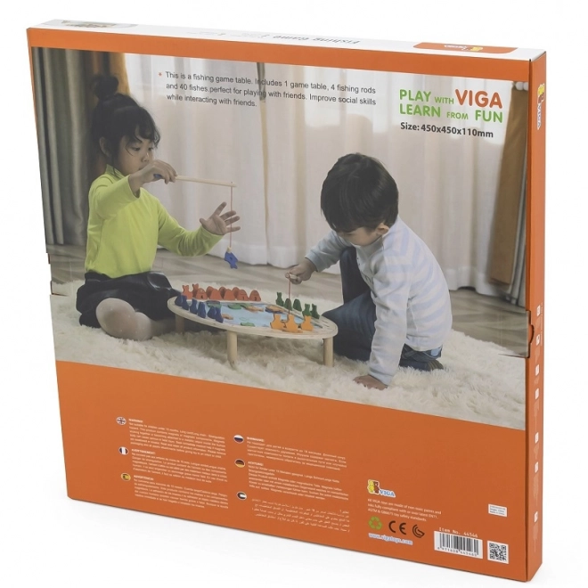 Gioco di Pesca in Legno