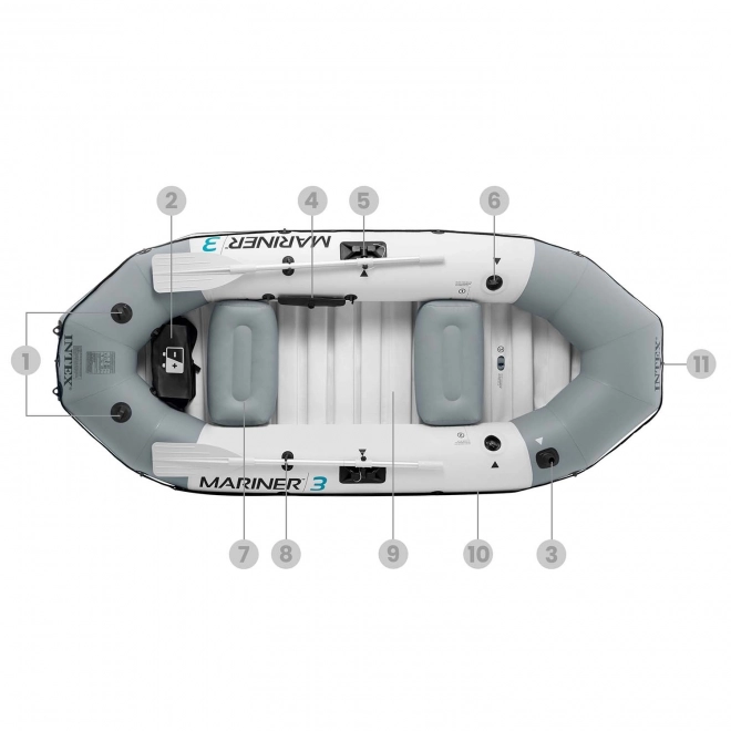 Intex gommone Mariner 3 per 3 persone