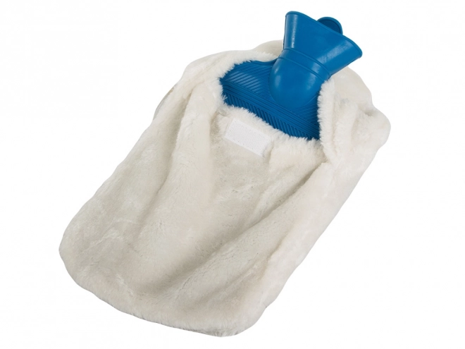 Termoforo in gomma con copertura gufo peluche per bambini