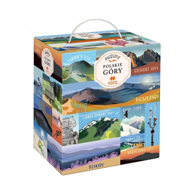 Puzzle Puzzlove Montagne Polacche 1000 pezzi