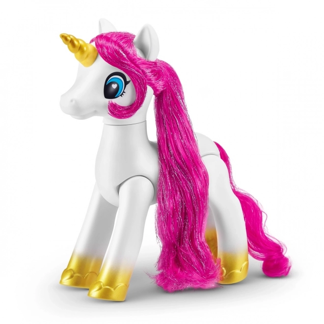 Figurina unicorno sfavillante Sparkle Girlz