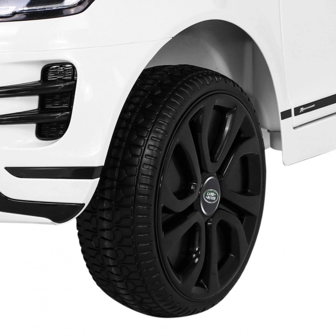 Macchina elettrica Range Rover Evoque bianca