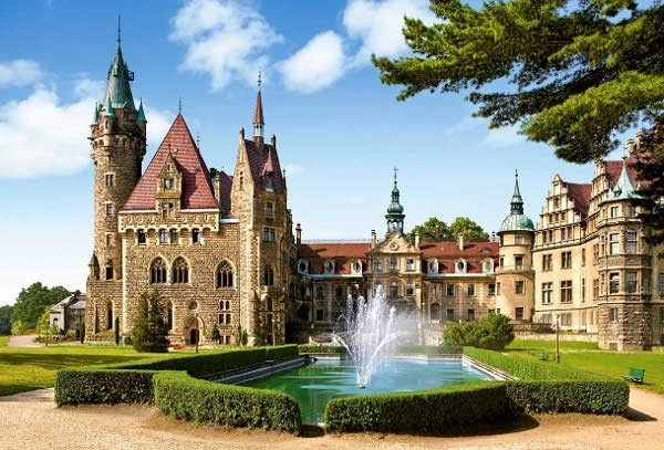 Puzzle 1500 pezzi Castello di Moszna, Polonia