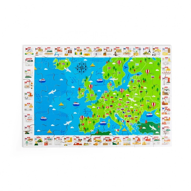 Puzzle Monumenti Europei di Bigjigs Toys