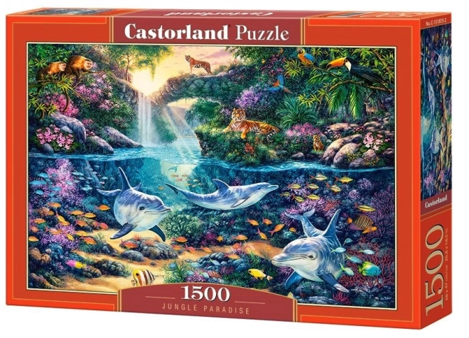 Puzzle Paradiso della Giungla 1500 Pezzi