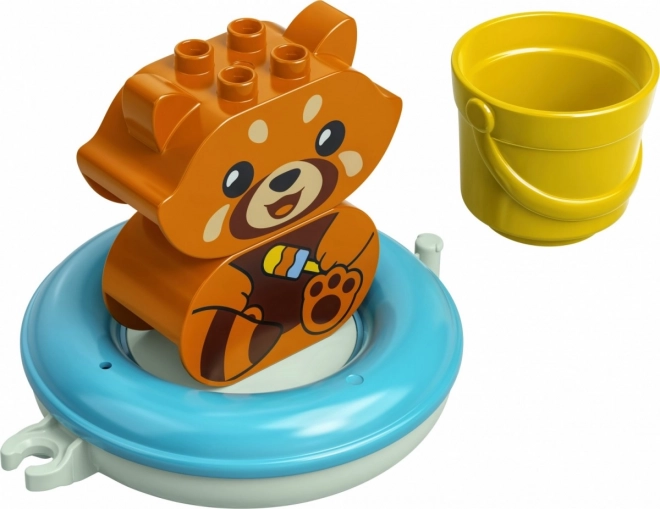 Lego Duplo Divertimento da Bagno Panda Rosso Galleggiante