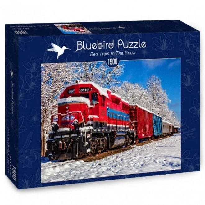 Puzzle Treno Invernale 1500 pezzi