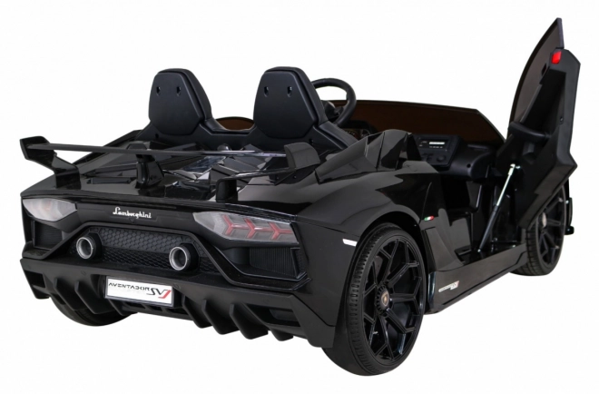 Lamborghini SVJ DRIFT pro 2 bambini nero + funzione Drift + telecomando + MP3 LED + avvio lento