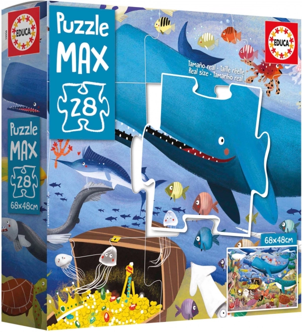 Puzzle Mondo Sottomarino EDUCA 28 pezzi