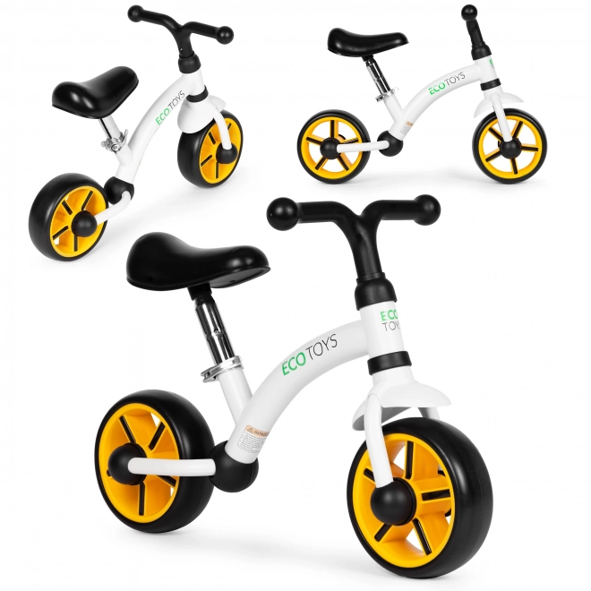Bicicletta senza pedali per bambini ECOTOYS nera