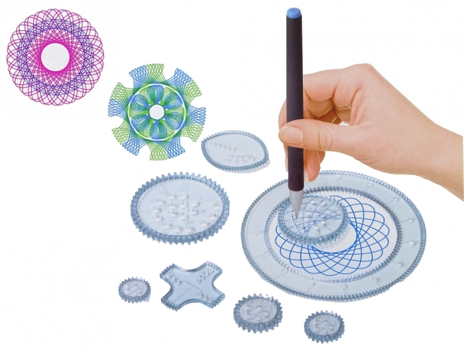 Set educativo spirografo con pennarelli