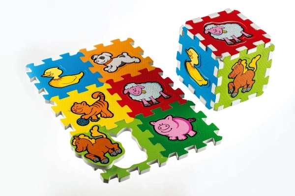 Primo Puzzle Di Schiuma Animali