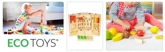 Set di strumenti in legno per bambini Ecotoys