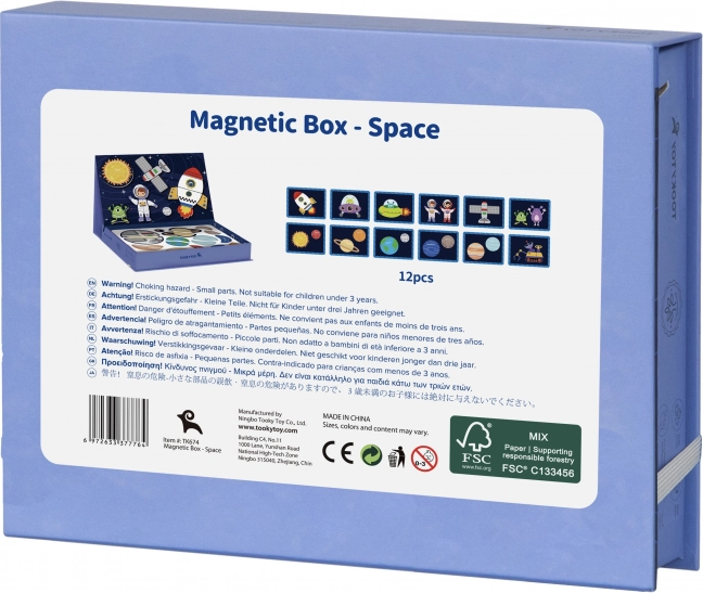 Puzzle Magnetico Spazio - TOOKY TOY
