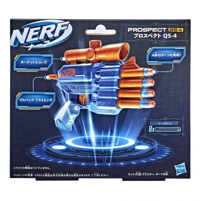 Blaster Nerf Elite 2.0 Prospect QS-4