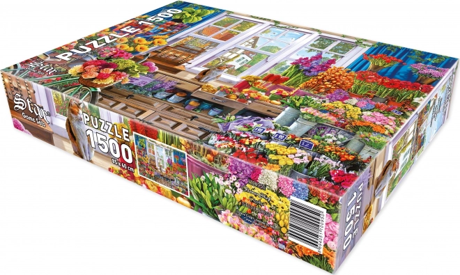 Puzzle 1500 pezzi Fiori Star