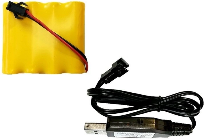 Batteria ricaricabile e ricarica USB