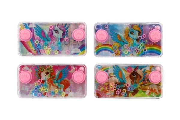 Gioco d'acqua puzzle con unicorno