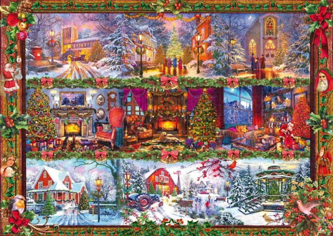 Puzzle auguri di natale 1000 pezzi