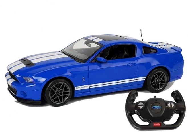 Auto telecomandato Ford Shelby GT500 Rastar in scala 1:14 blu