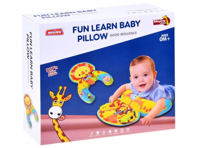 Cuscino stabilizzatore per bambino con giochi colorati – Leone