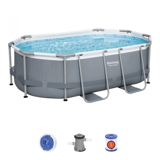 Piscina Fuori Terra Power Steel 305x200x84 cm