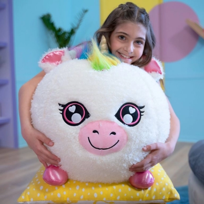 Biggies - unicorno di peluche gonfiabile 45 cm