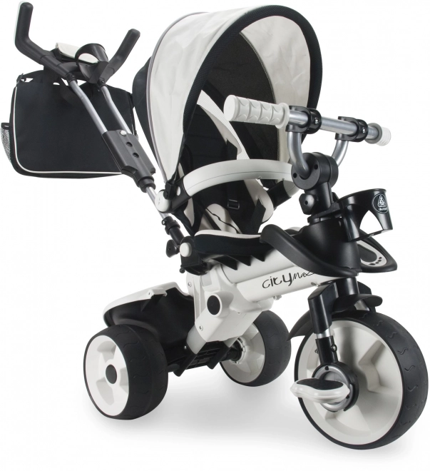 Triciclo Evolutivo Con Barra Guida CITY MAX per Bambini